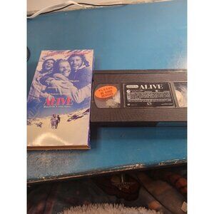 Alive VHS Movie 1993 Rated R